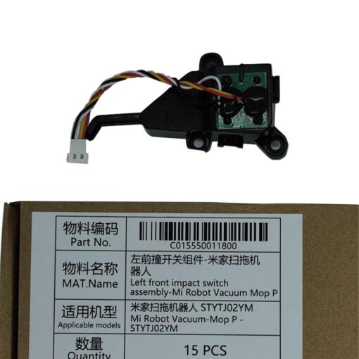 Left front impact switch assembly-Mi Robot Vacuum Mop P new - www.partshop.se